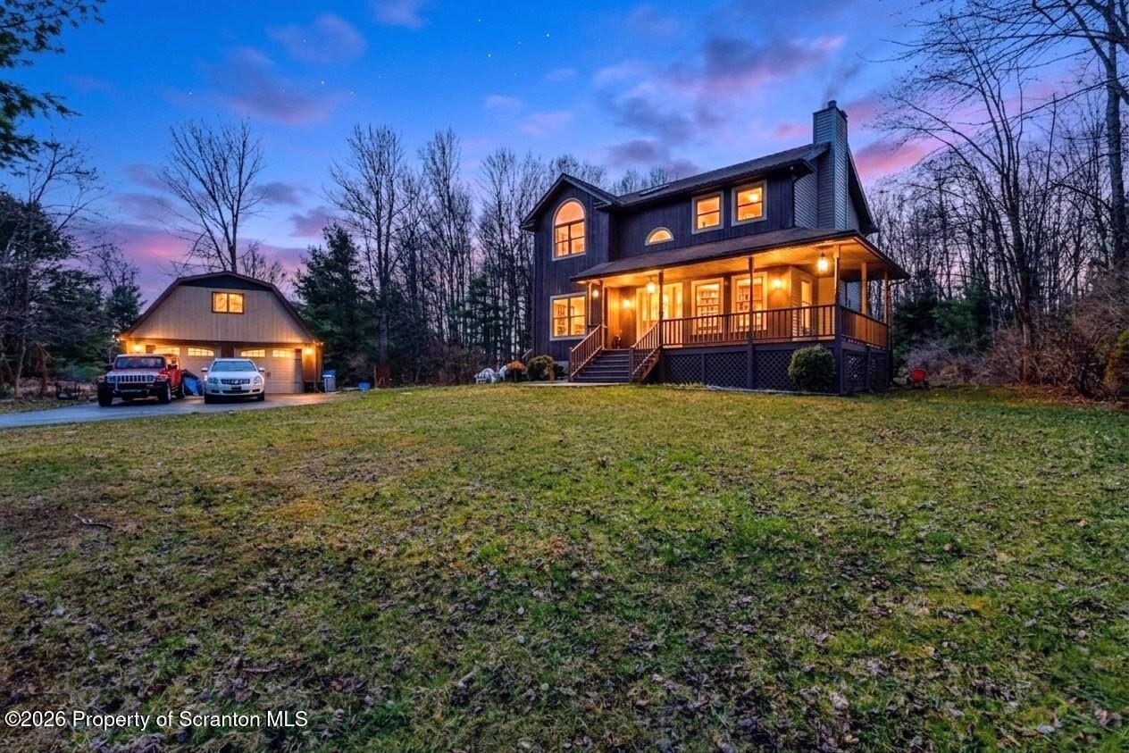 205 O'Hara Road Moscow, PA 18444 - Photo 22 of 22 Twilight 3_websize