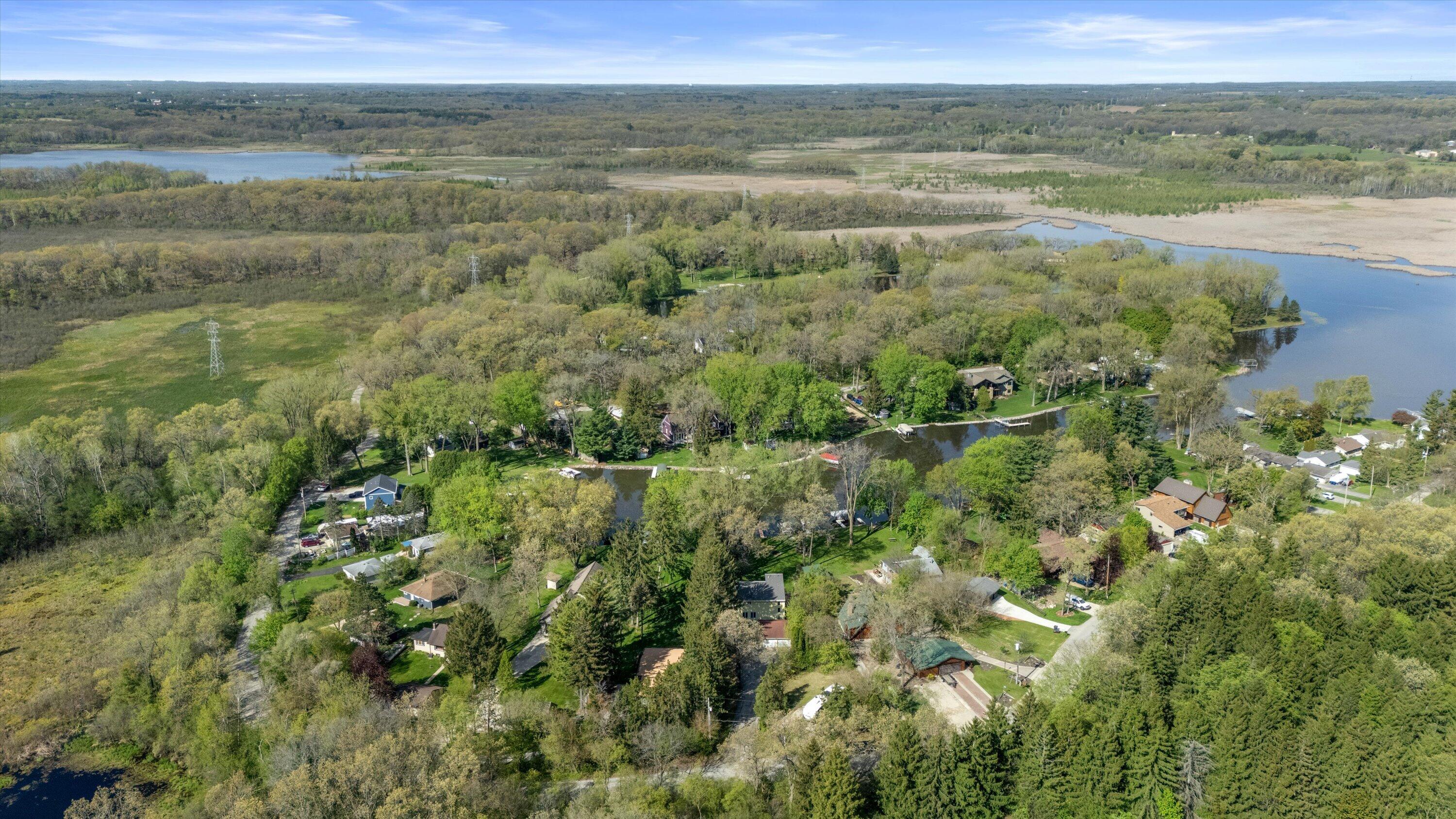 S108W34703 Jacks Bay Road Mukwonago, WI 53149 - Photo 55 of 61 Eagle Springs from above