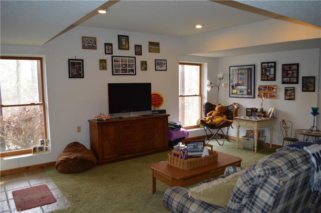 551 Jackson Rd Extension Mount Airy, NC 27030 - Photo 22 of 49 Lower Level has den, large unheated room, full bath and workshop.