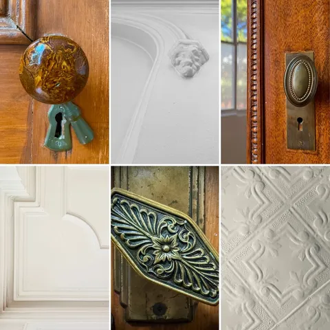 a view of a entryway