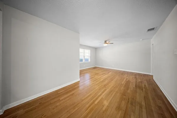 wooden floor in an empty room