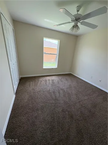 a view of a room with window