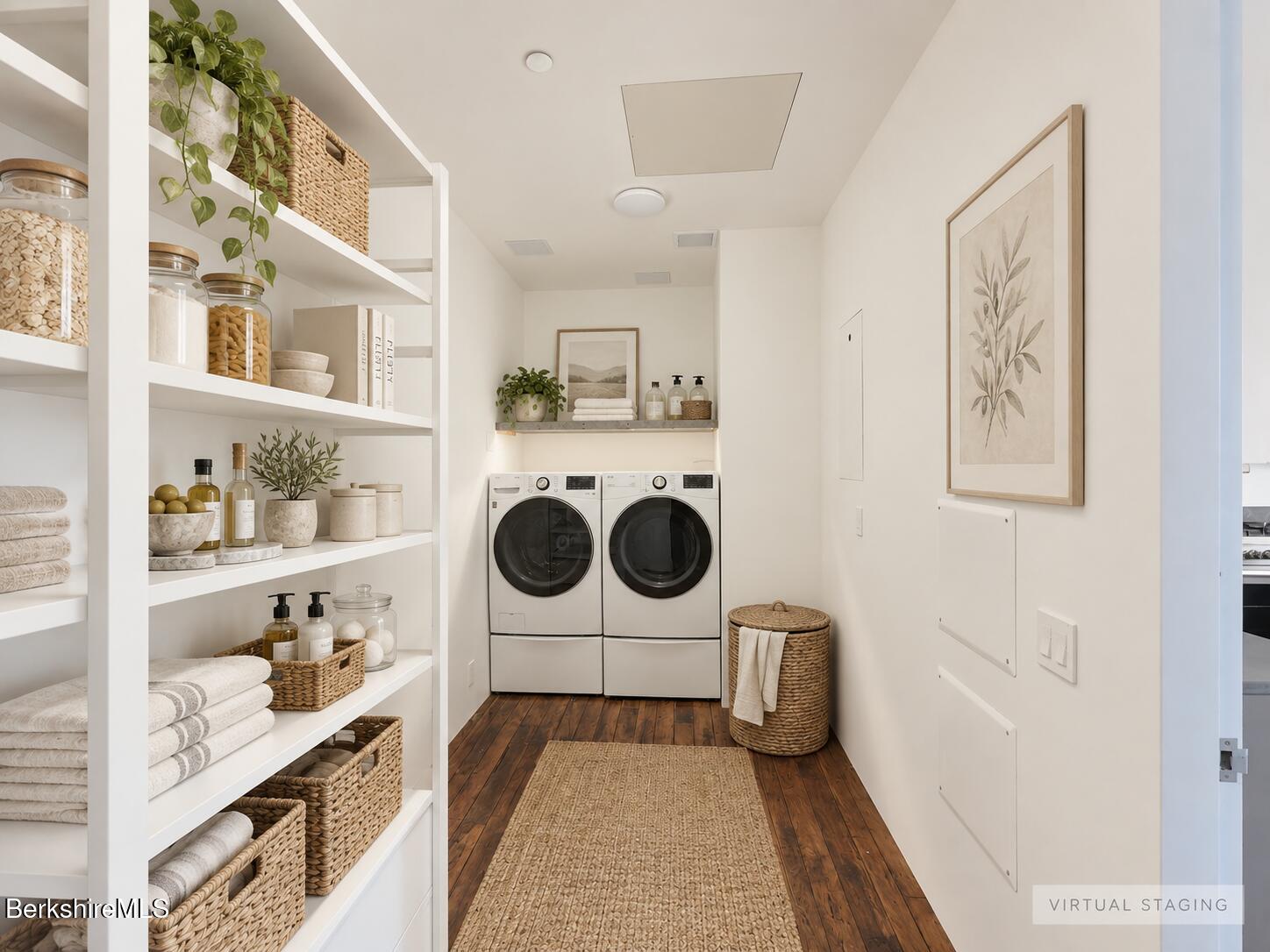 520 State Road, Unit 306 North Adams, MA 01247 - Photo 26 of 40 Laundry-Pantry (Virtually Staged)