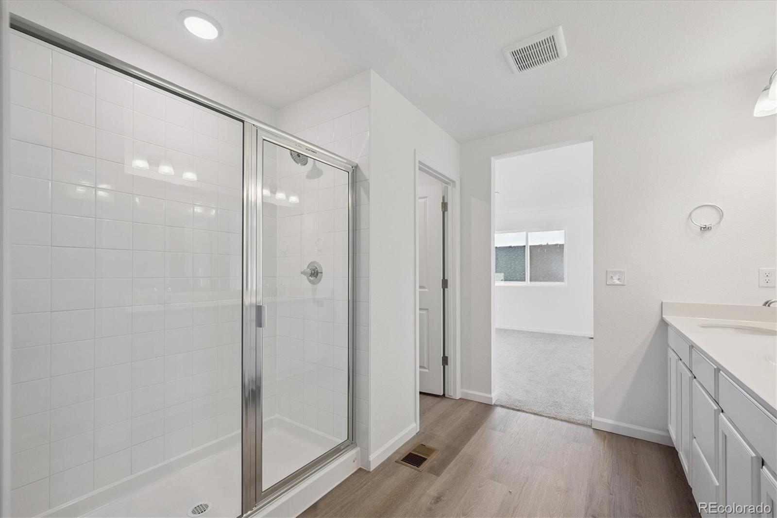 5594 Brangus Drive Windsor, CO 80528 - Photo 19 of 22 a bathroom with a shower and a sink