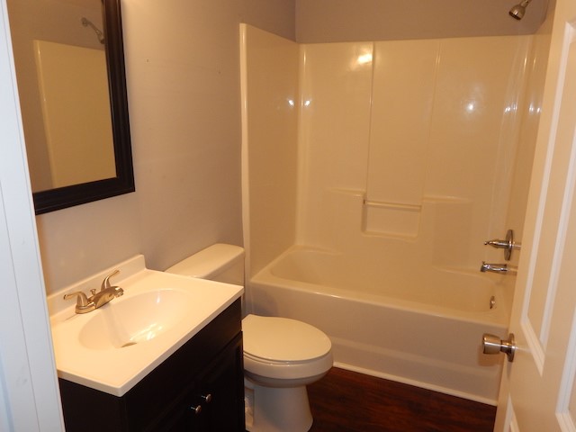 104 Leah Drive Pendleton, SC 29670 - Photo 5 of 17 This bright bathroom features rich flooring, a clean tub, and a vanity with ample storage.