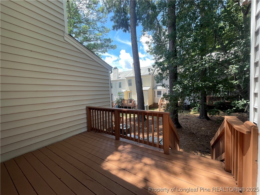 2059 Trexler Court Raleigh, NC 27606 - Photo 15 of 16 a view of a wooden deck