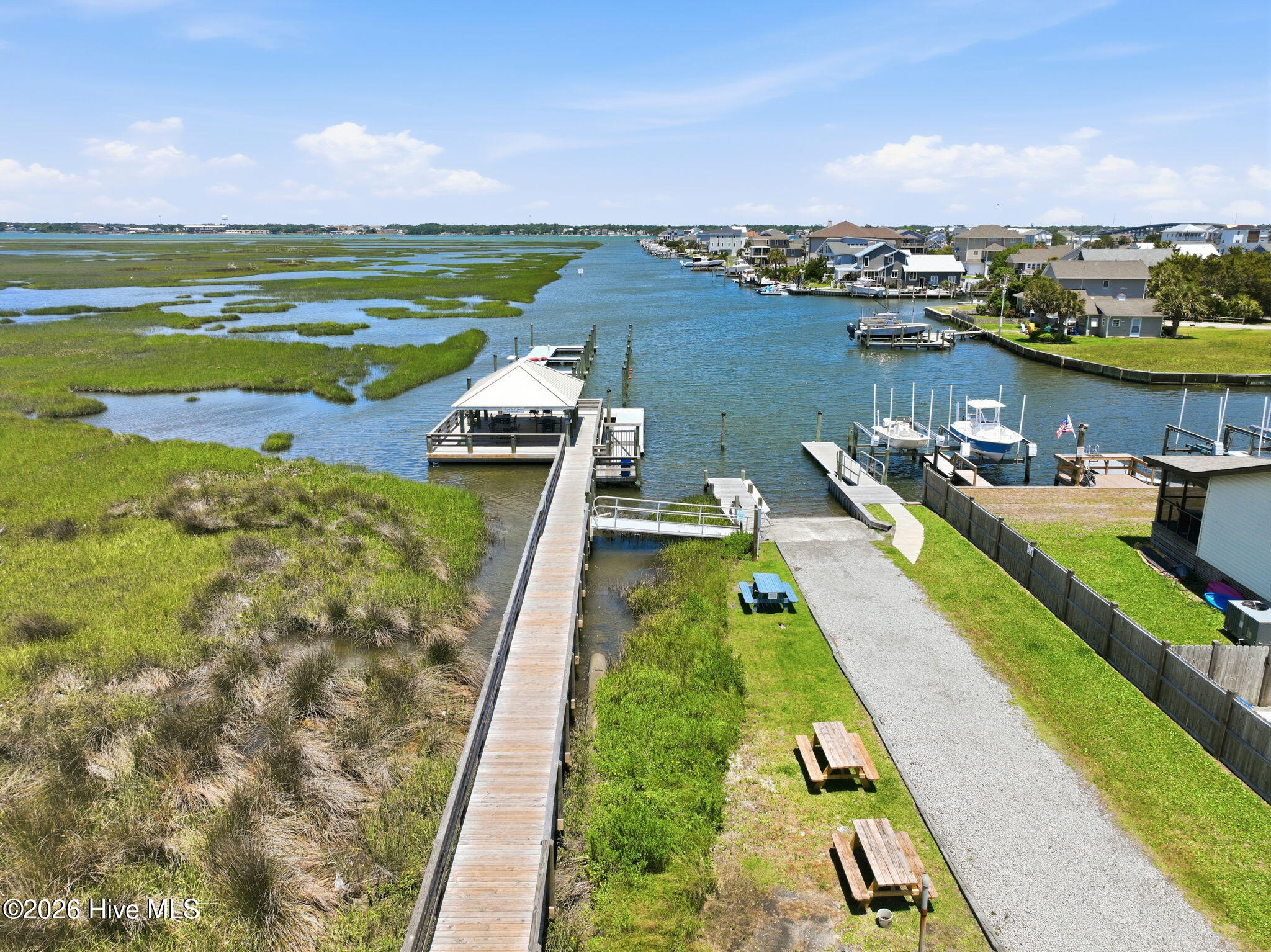 602 West Fort Macon Road, Unit 217 Atlantic Beach, NC 28512 - Photo 23 of 33 Boat Ramp and Docks