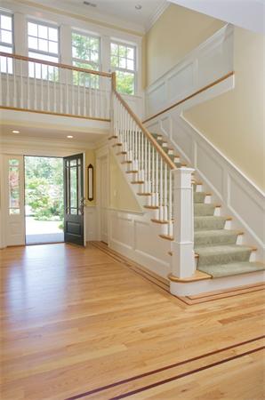 60 Sunset Road Weston, MA 02493 - Photo 11 of 17 a view of entryway and hall with wooden floor