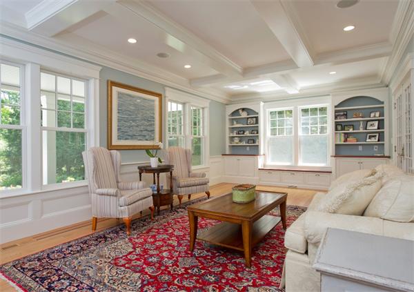 60 Sunset Road Weston, MA 02493 - Photo 9 of 17 a living room with furniture and a window