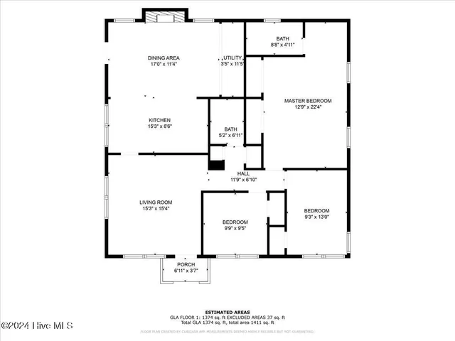 $124,400 | 901 Candlewood Drive, Kinston, NC 28501