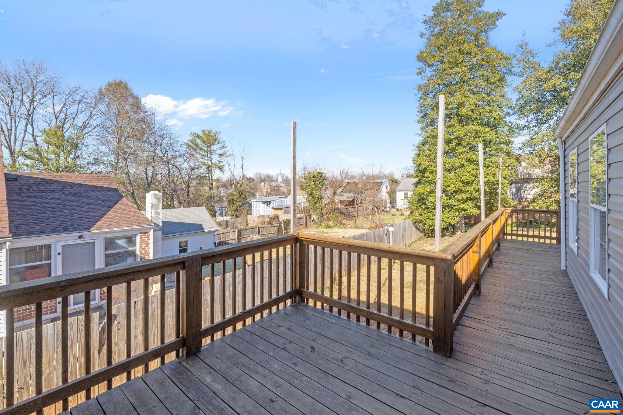 1007 Montrose Avenue Charlottesville, VA 22902 - Photo 30 of 37 a view of a balcony with wooden floor
