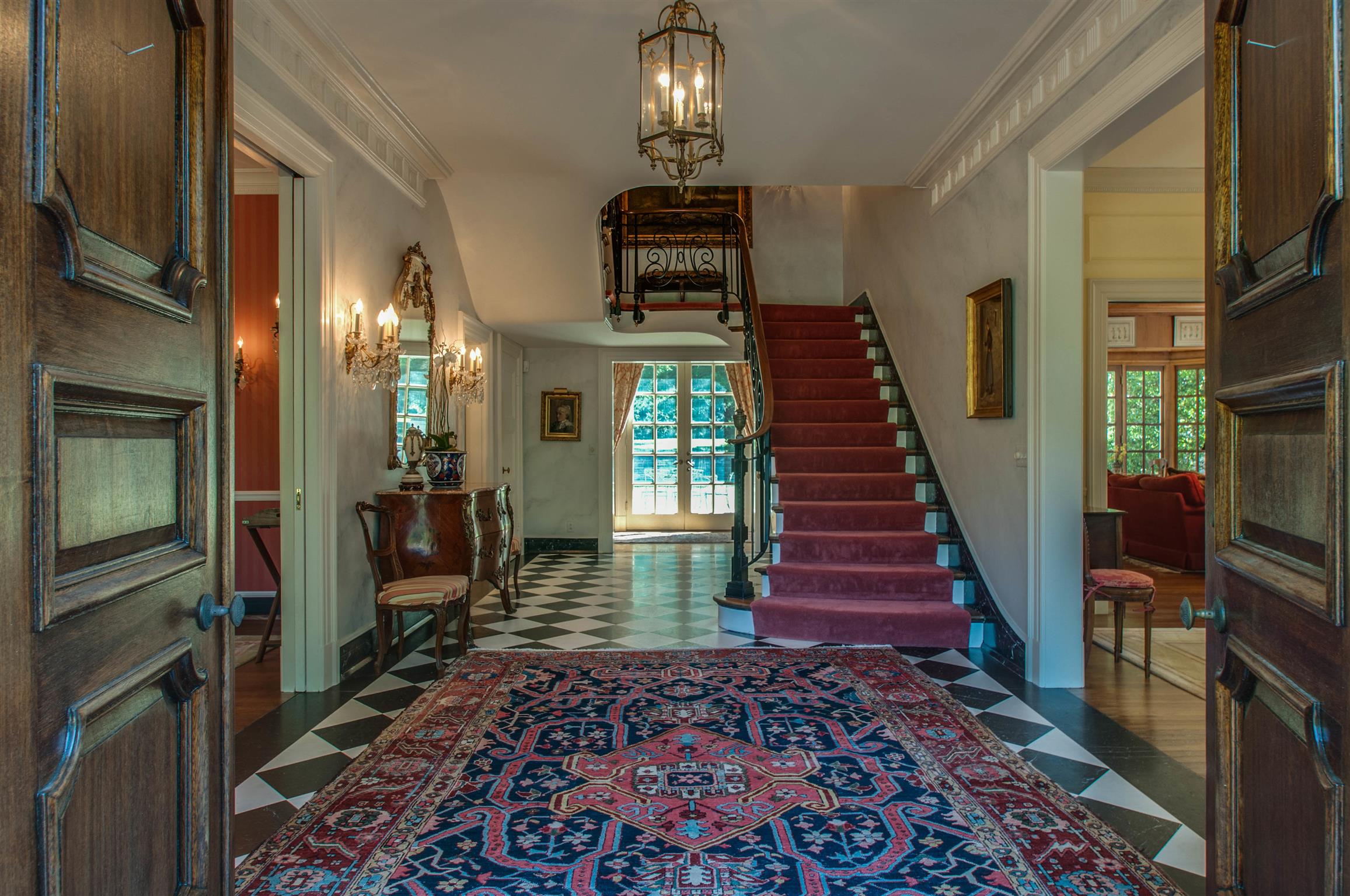 4727 Post Road Nashville, TN 37205 - Photo 3 of 28 a view of entryway and hall with wooden floor