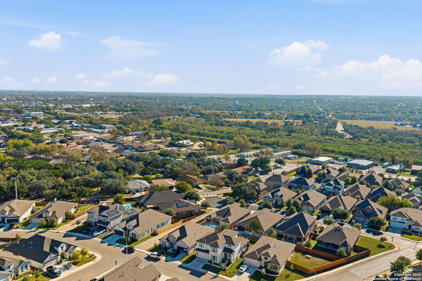 662 Hidden View Street New Braunfels, TX 78130 - Photo 47 of 48 an aerial view of multiple house