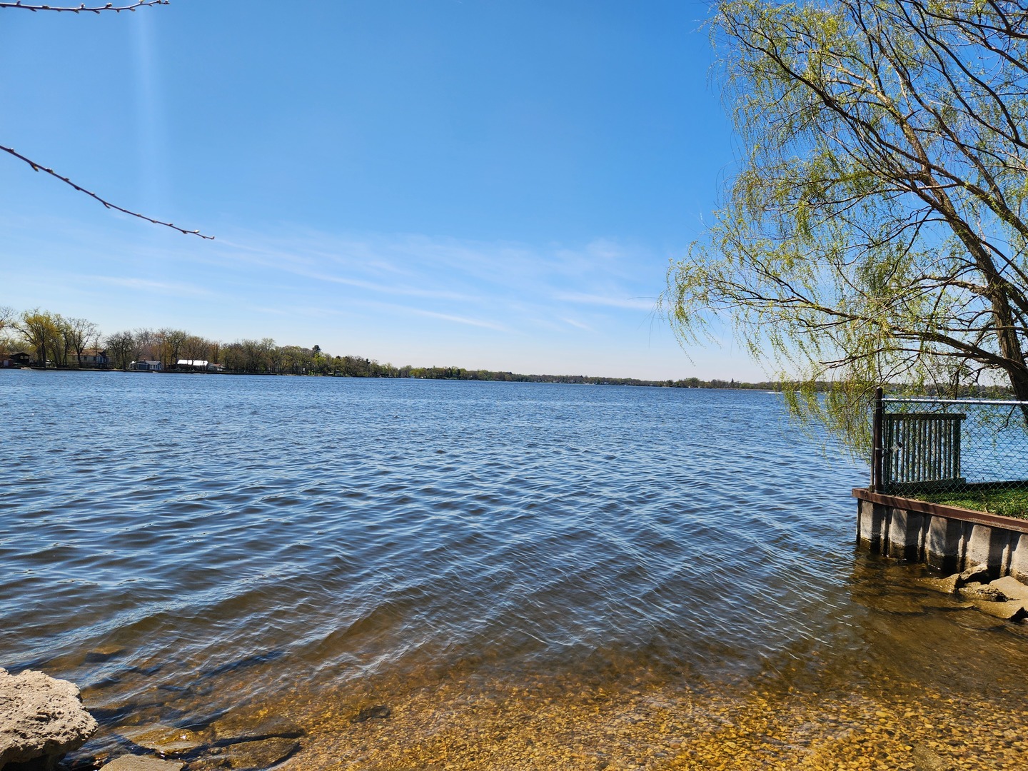 119 Eagle Point Road Fox Lake, IL 60020 - Photo 28 of 29 a view of outside space with an ocean view