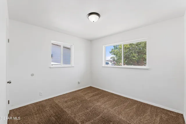 a view of room with window