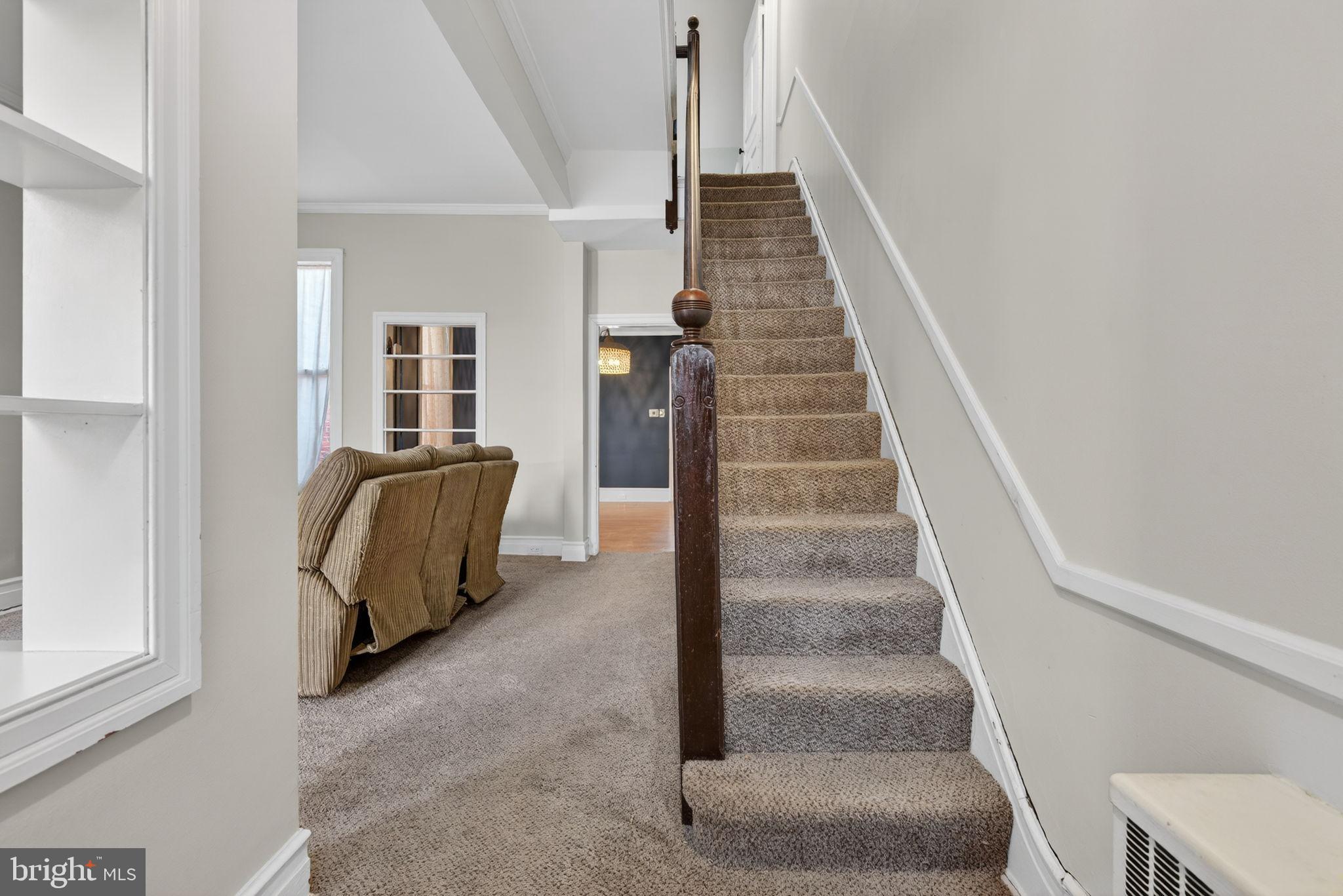 150 East Philadelphia Street York, PA 17401 - Photo 5 of 34 a view of entryway and hall with wooden floor
