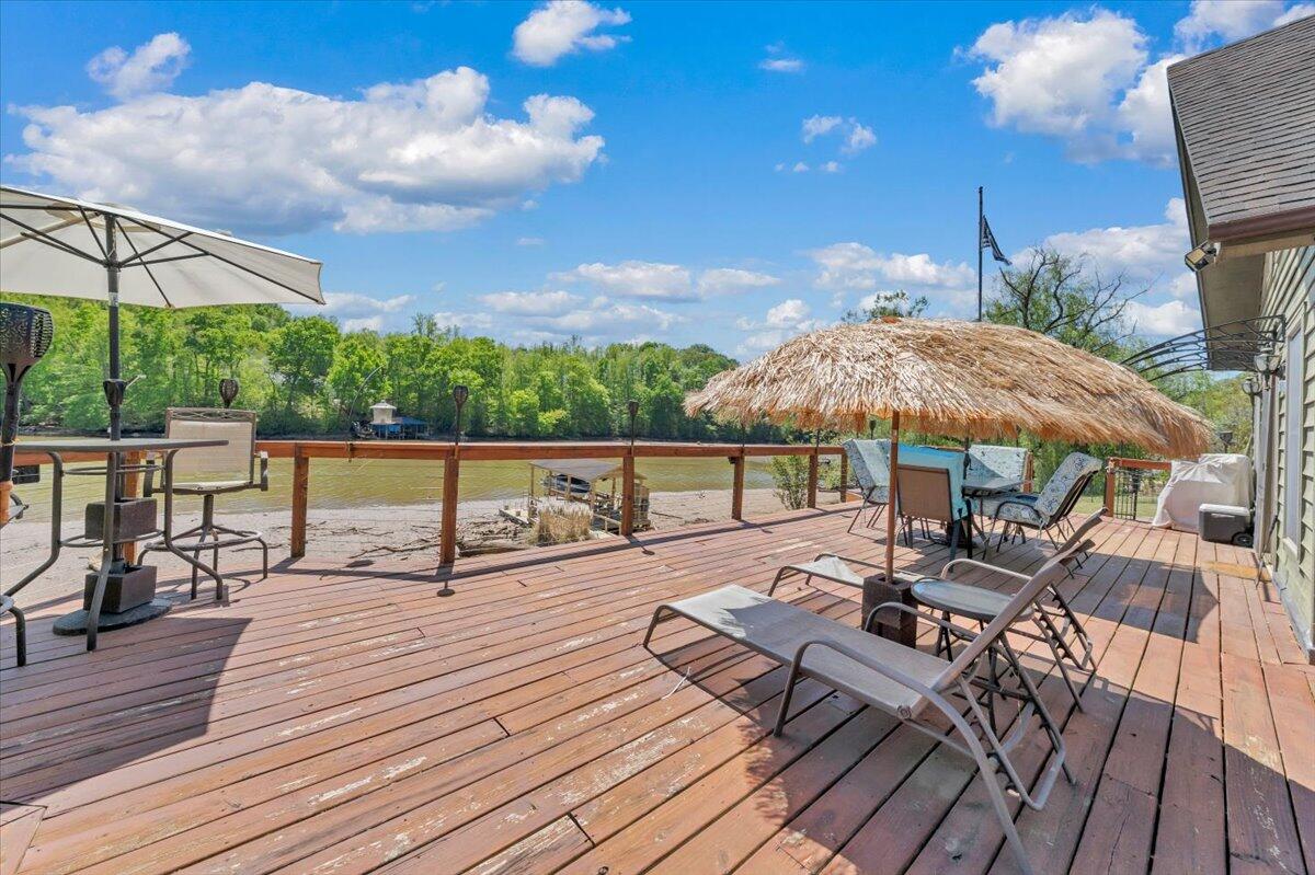 531 Brookwood Road Wirtz, VA 24184 - Photo 43 of 57 a view of a terrace with sitting area