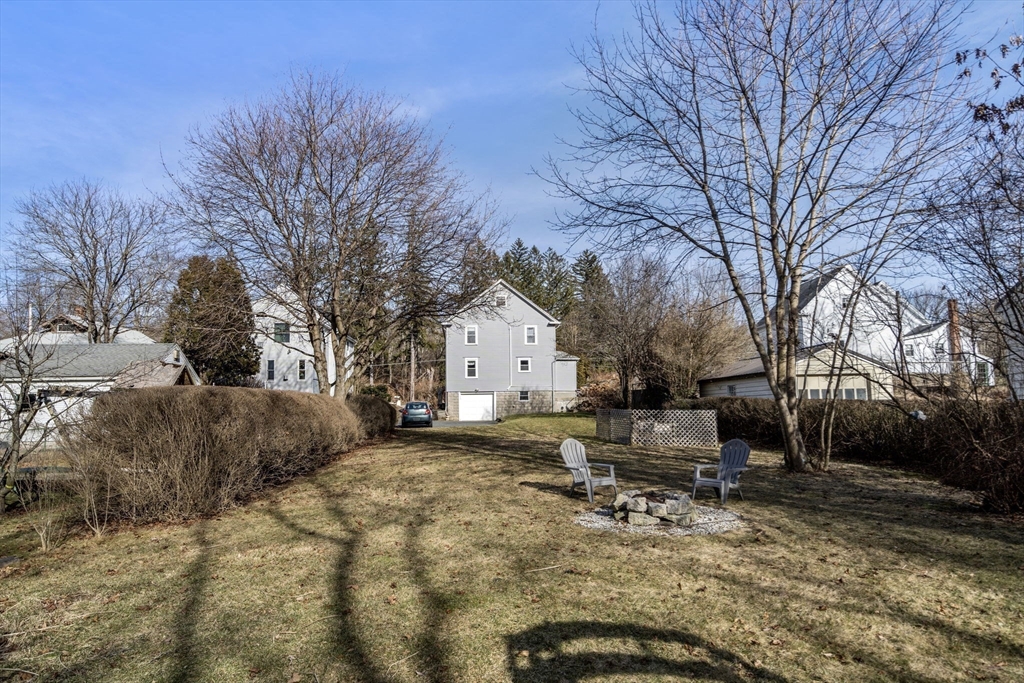 166 Hopedale Street Hopedale, MA 01747 - Photo 23 of 27 a view of backyard with a large tree