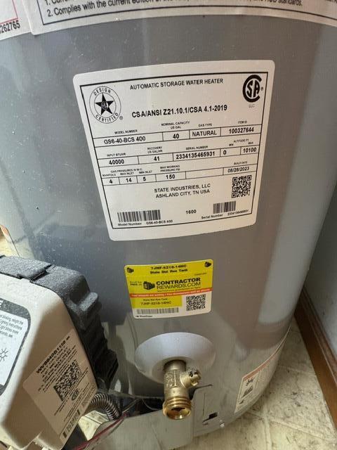 1739 Holly Hill Road Augusta, GA 30904 - Photo 31 of 46 Waterheater 2023