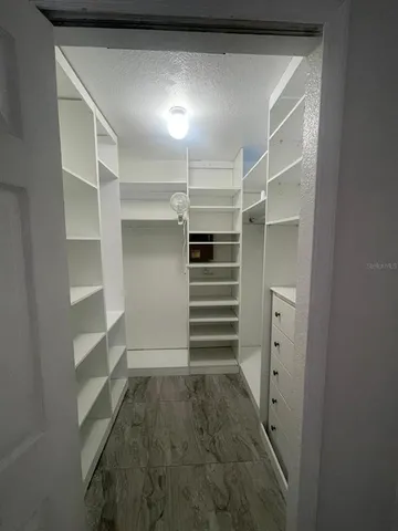 a view of walk in closet