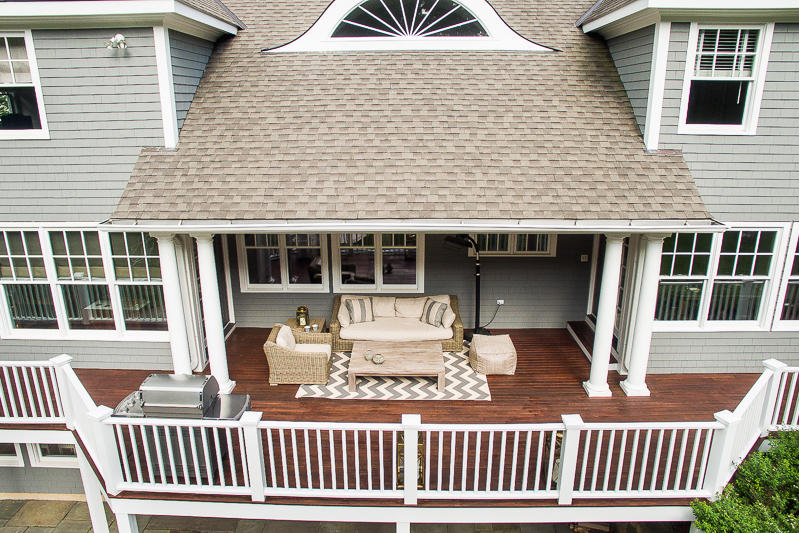 786 Cheese Spring Road New Canaan, CT 06840 - Photo 34 of 36 a front view of a house with a porch