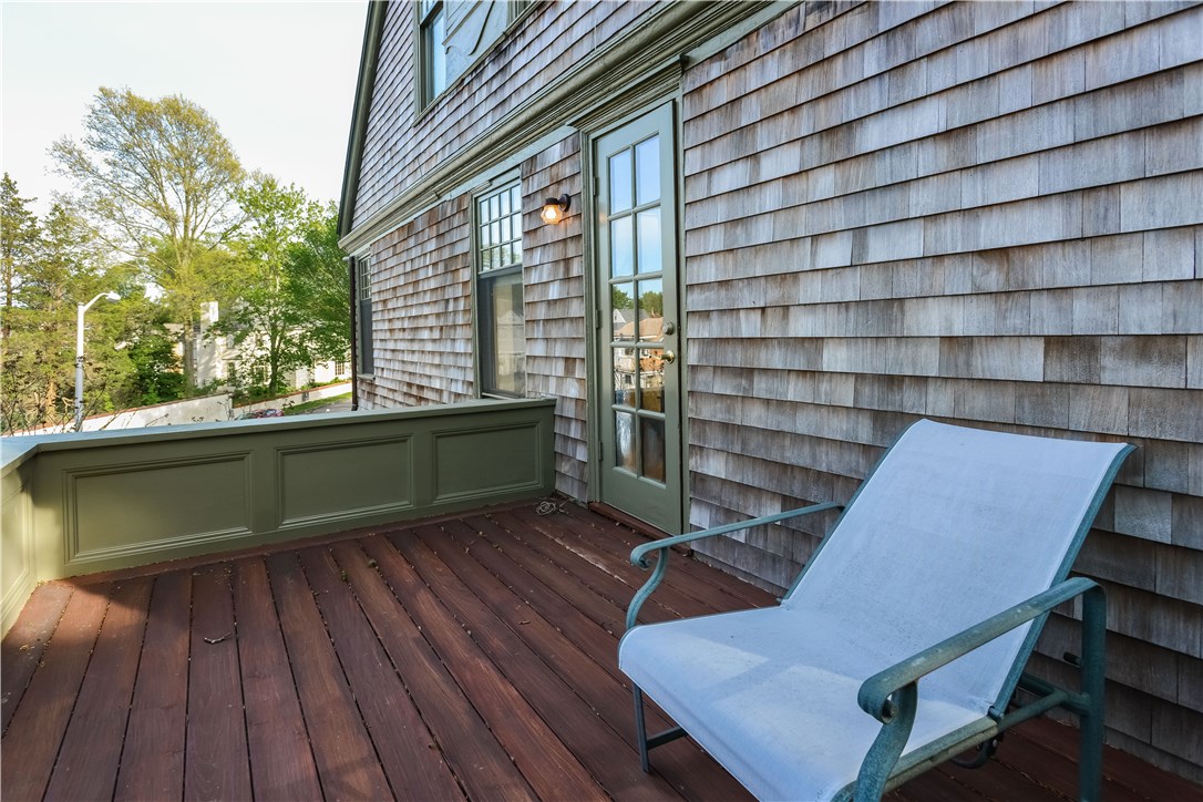 80 Kay Street Newport, RI 02840 - Photo 32 of 39 Master Bedroom Balcony