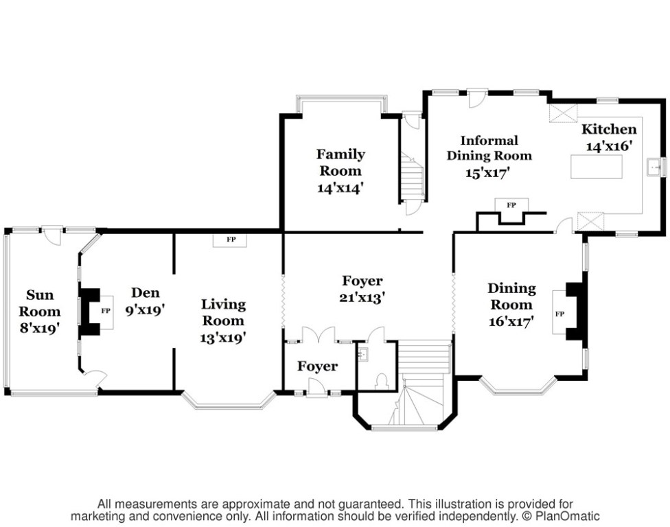 80 Kay Street Newport, RI 02840 - Photo 37 of 39 First Level Floor Plan