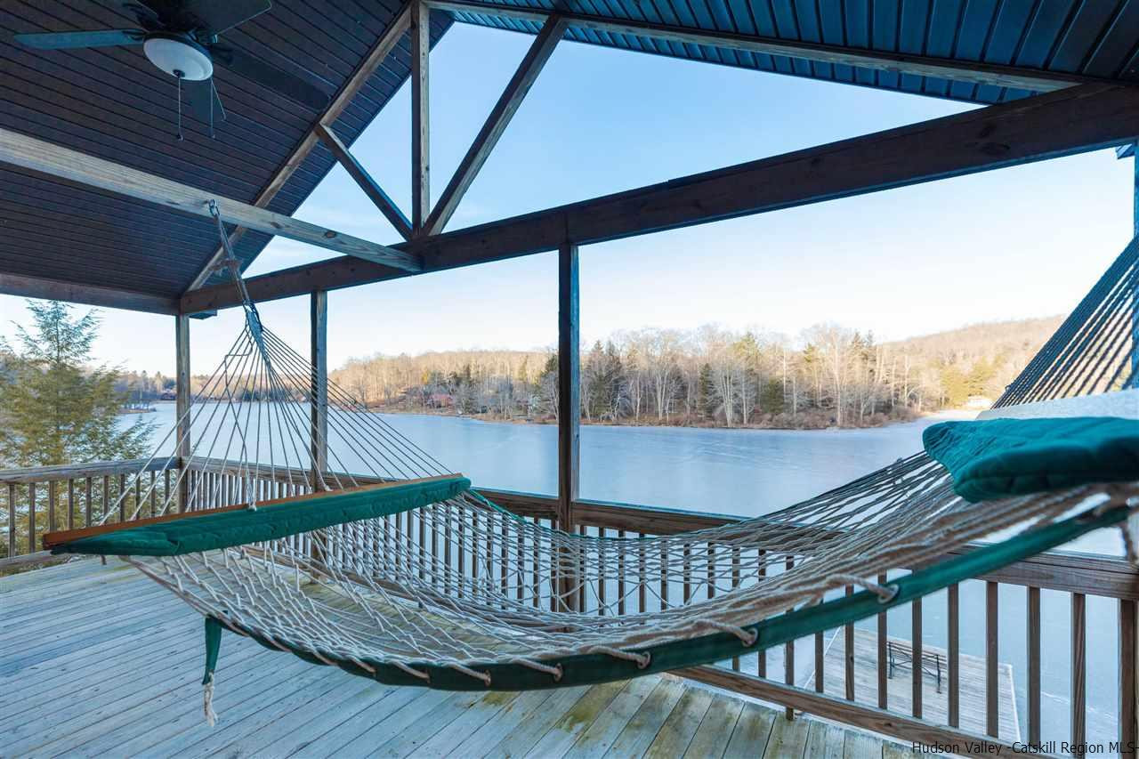 212 Trout Brook Road Roscoe, NY 12776 - Photo 7 of 35 a view of porch with a backyard
