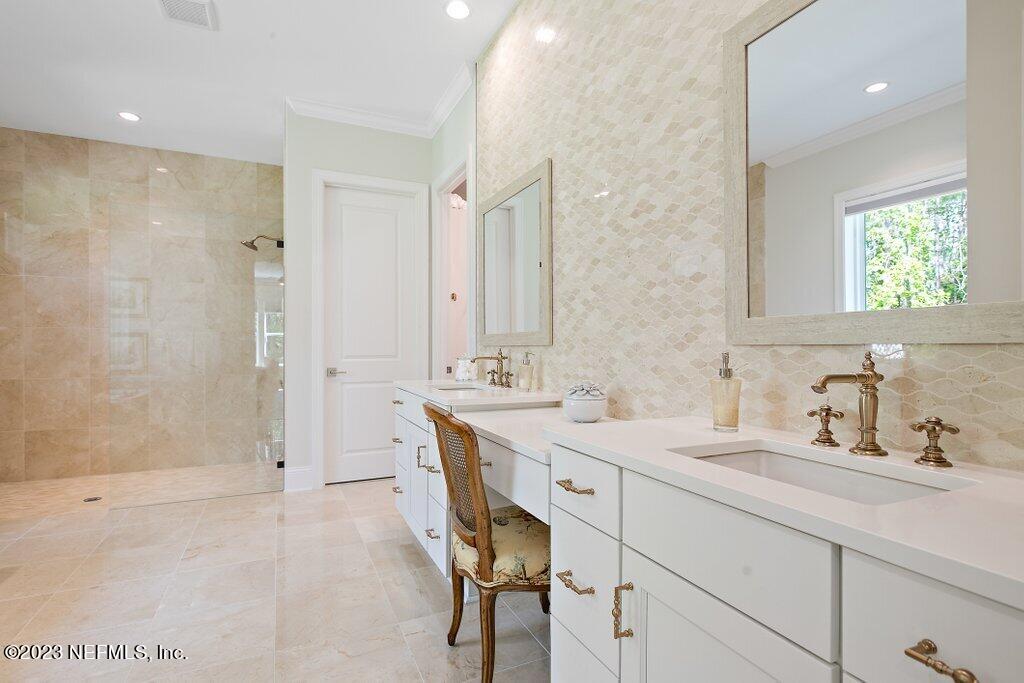367 Shadow Cove St. Johns, FL 32259 - Photo 32 of 73 Master Bathroom with His and Her Vanity