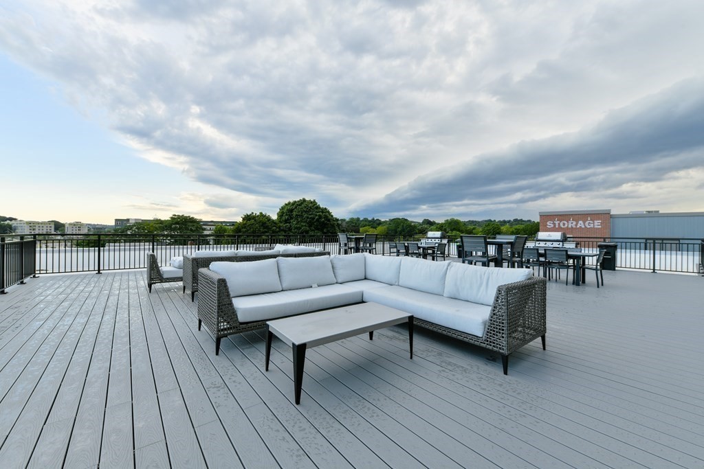 3531 Washington Street, Unit 226 Boston, MA 02130 - Photo 23 of 35 a view of roof deck with couches and sky view