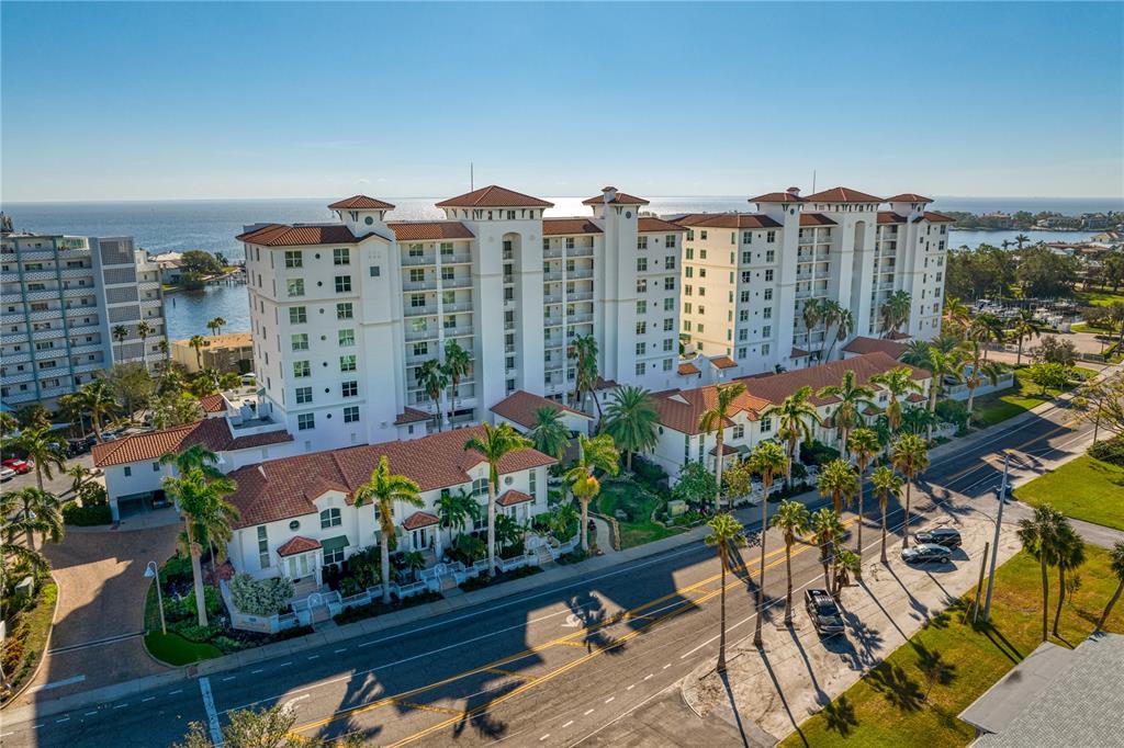 1325 Snell Isle Boulevard Northeast, Unit 711 St. Petersburg, FL 33704 - Photo 2 of 37 a city view with tall buildings