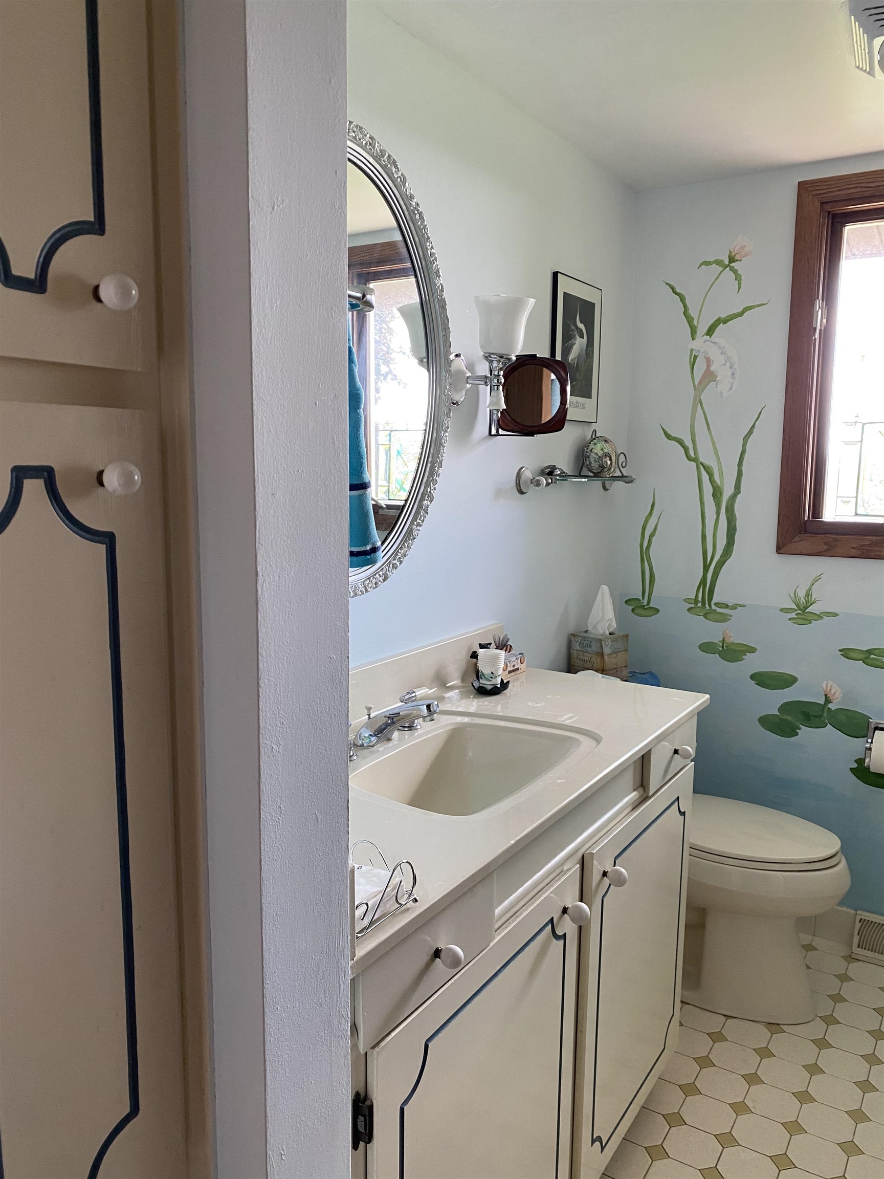 2491 Il Route Thomson, IL 61285 - Photo 8 of 20 a bathroom with a sink toilet and mirror
