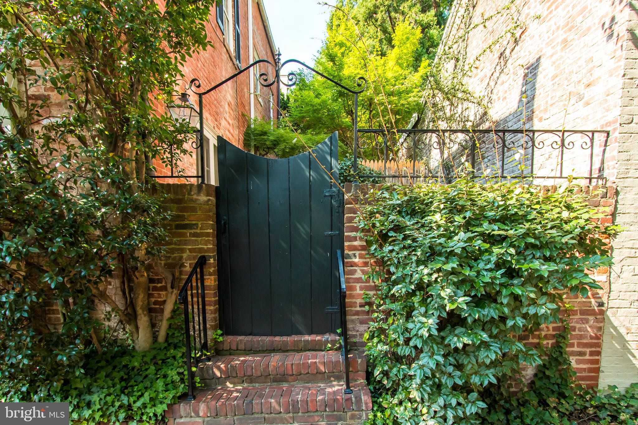 2821 Olive Street Northwest Washington, DC 20007 - Photo 11 of 27 Enchanting Garden Gate