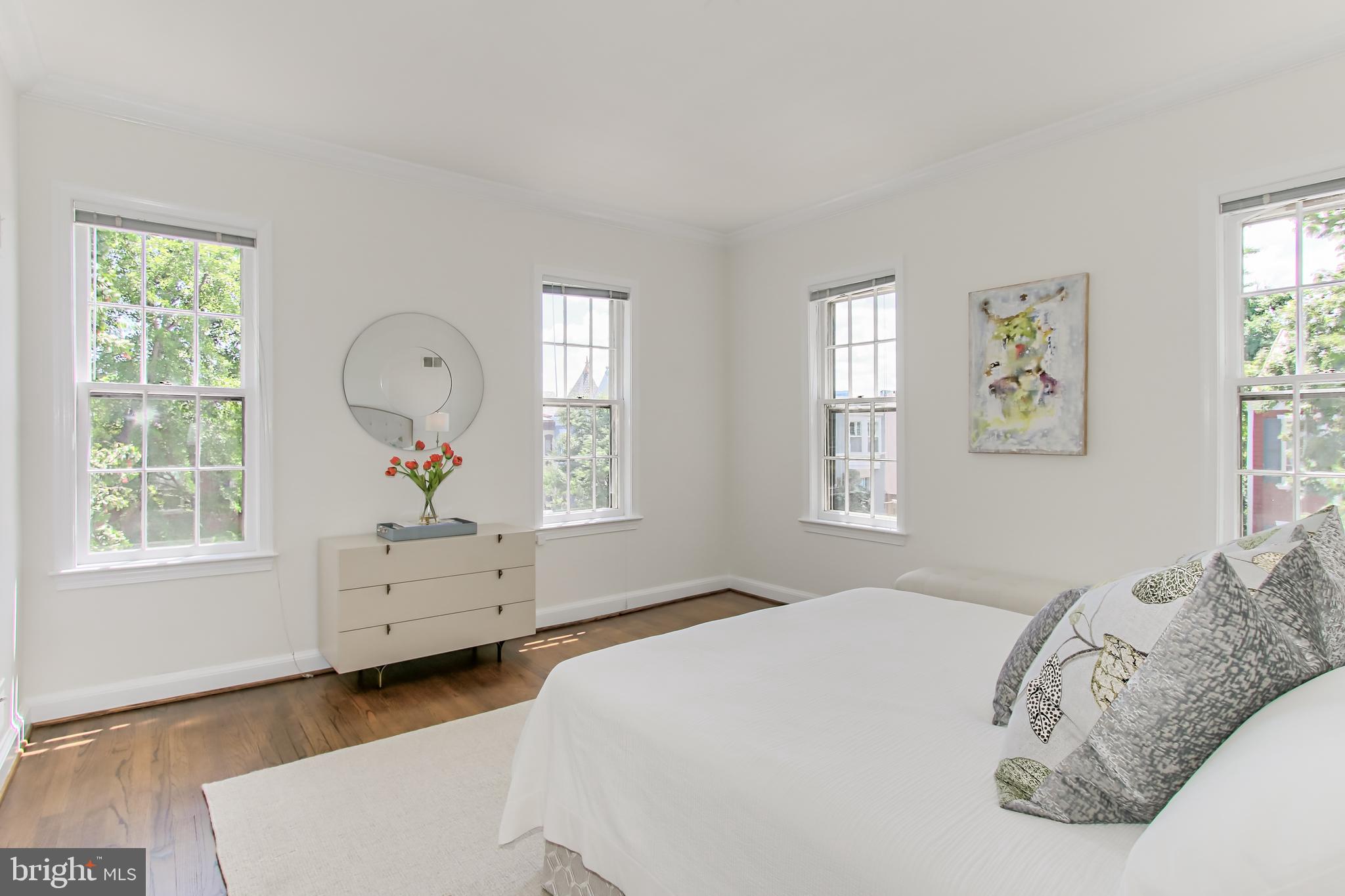2821 Olive Street Northwest Washington, DC 20007 - Photo 18 of 27 Spacious Bedroom One