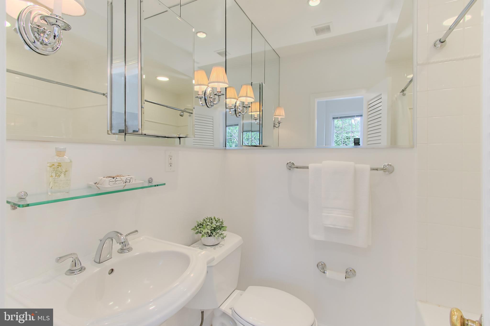 2821 Olive Street Northwest Washington, DC 20007 - Photo 23 of 27 Bedroom Two En Suite Bathroom