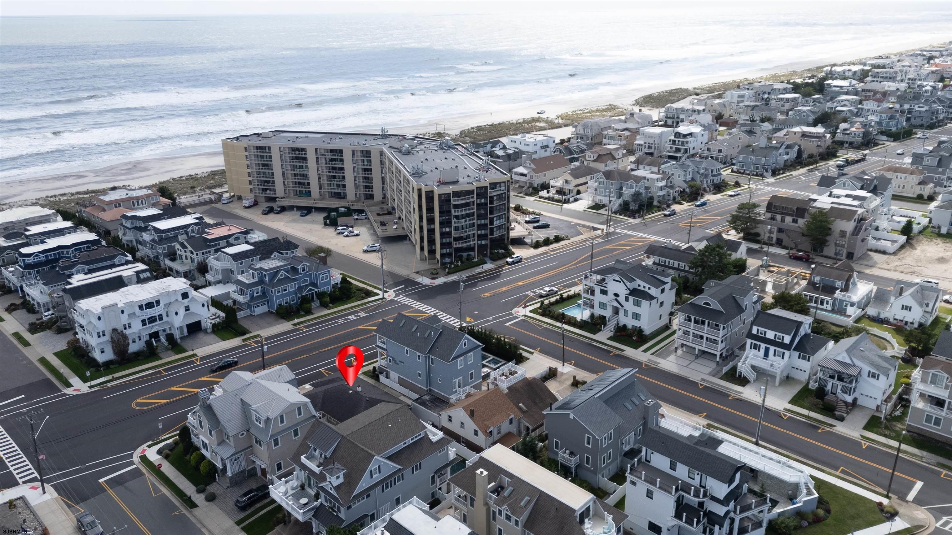 2805 Atlantic Avenue, Unit IDEAL LOCATION Longport, NJ 08403 - Photo 5 of 26 an aerial view of multiple house