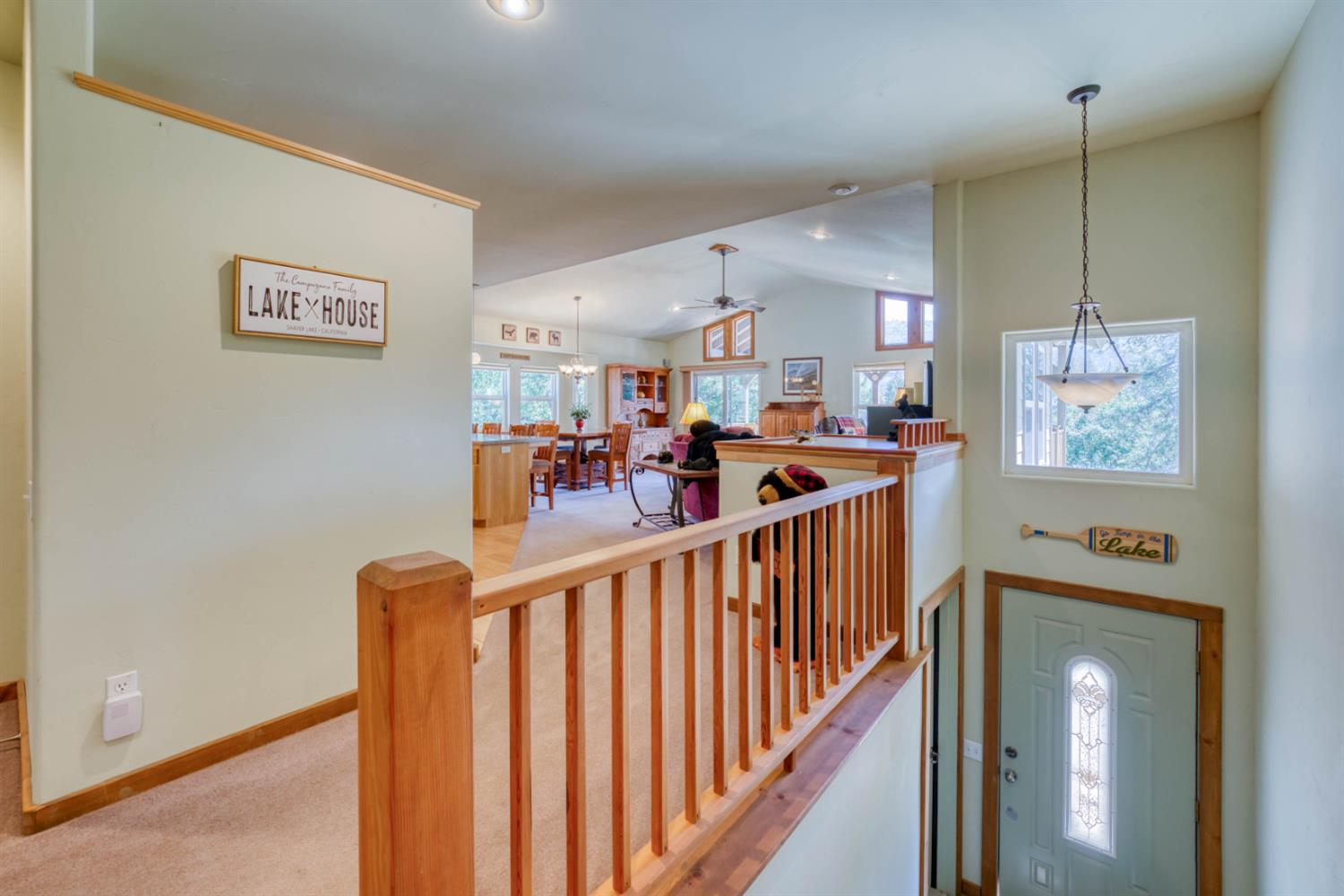 33855 Shaver Springs Road Auberry, CA 93602 - Photo 13 of 41 a view of a hallway with workspace