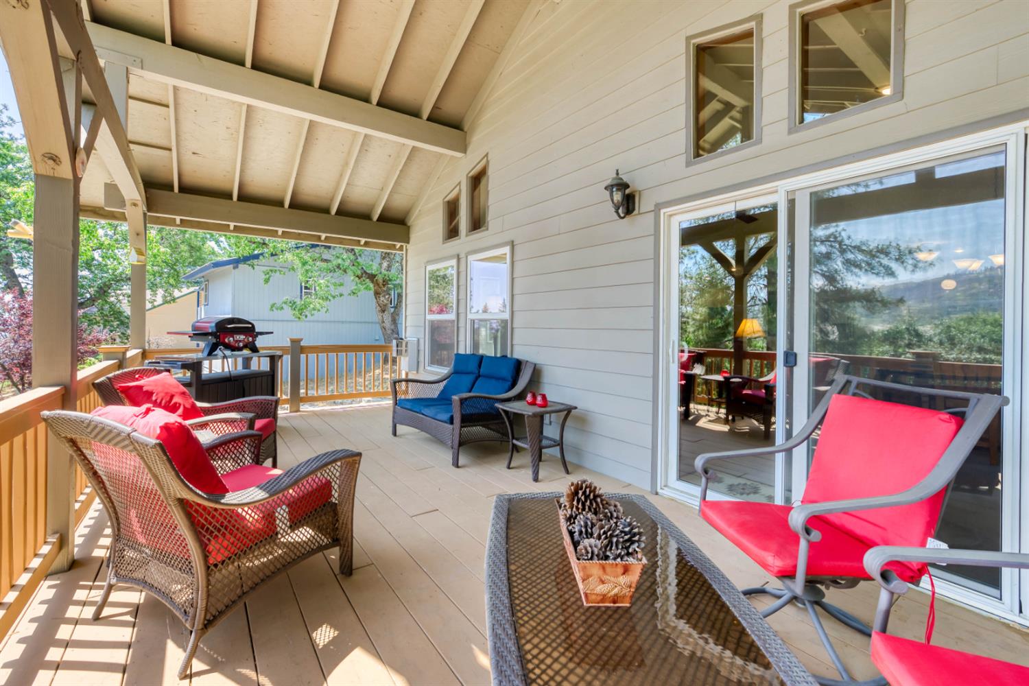 33855 Shaver Springs Road Auberry, CA 93602 - Photo 13 of 41 a building outdoor space with patio furniture