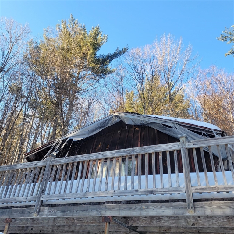 39 Hawley Street Plainfield, MA 01070 - Photo 11 of 14 a view of wooden deck