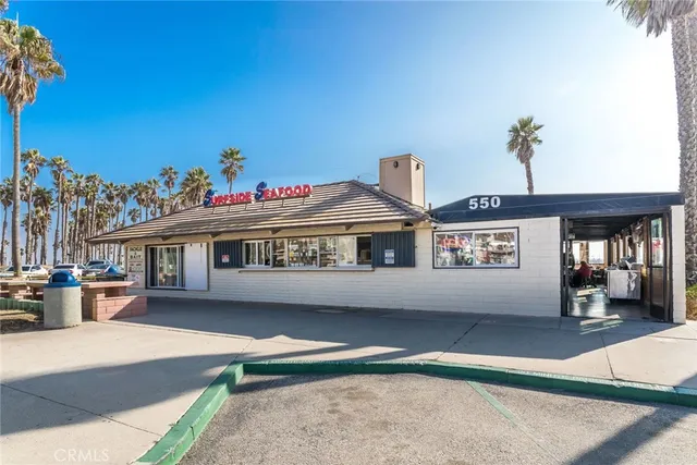 a view of an ocean and beach