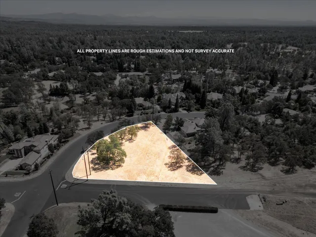 an aerial view of house with outdoor space