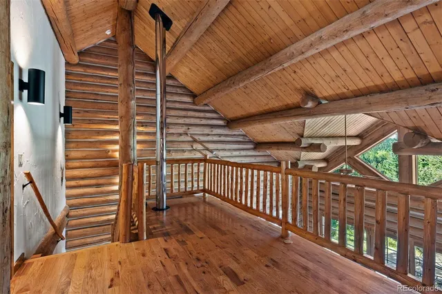 a bedroom with a bed and a closet