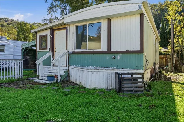 front view of house with a yard