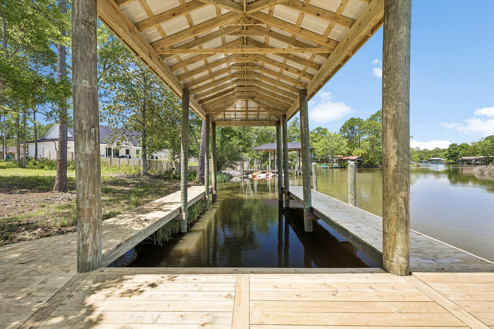 92 Waterside Lane Freeport, FL 32439 - Photo 25 of 28 a view of swimming pool from a patio