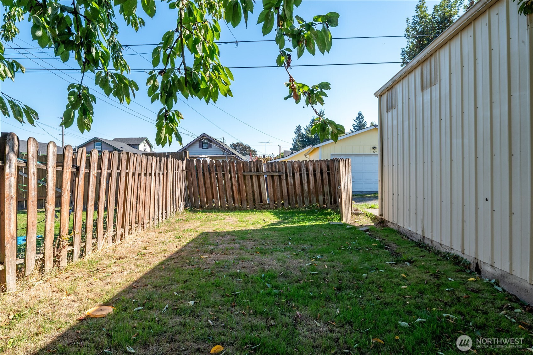 348 22nd Avenue Longview, WA 98632 - Photo 27 of 31 a view of a backyard with wooden fence