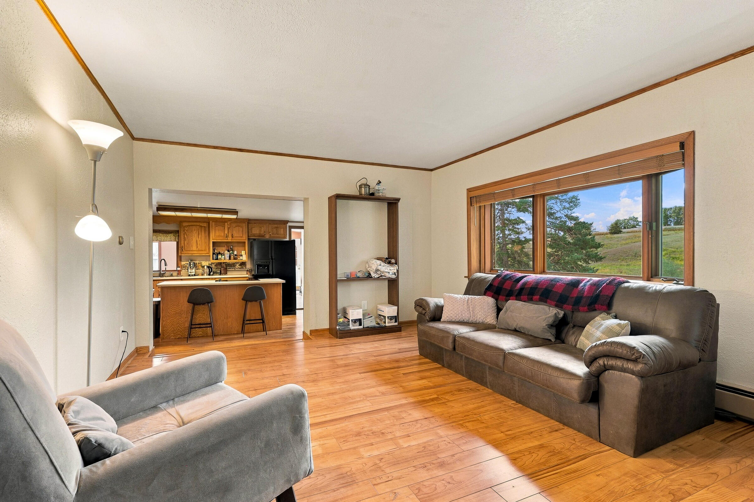 N9263 Willow Road Herman, WI 53020 - Photo 7 of 54 Living Room with Bay Window