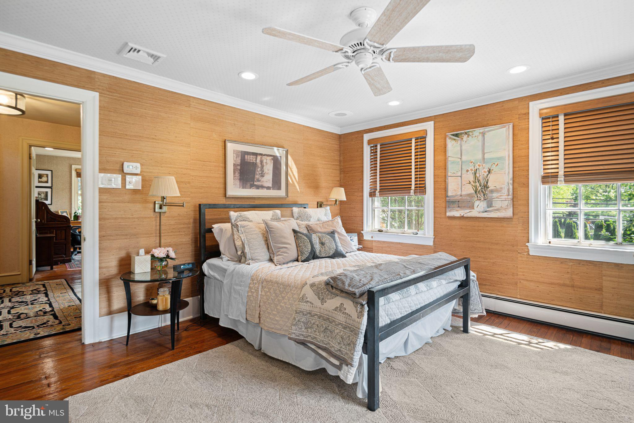 902 Warwick Road Haddonfield, NJ 08033 - Photo 17 of 43 a bed sitting in a spacious bedroom next to a window