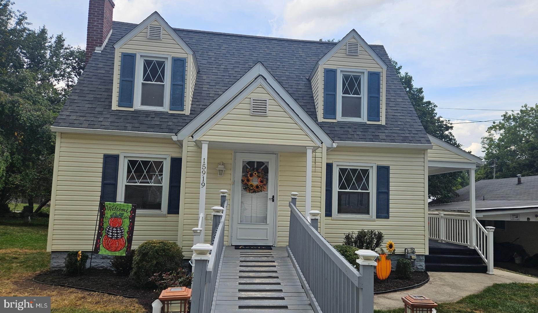 15919 Foundry Row Northwest Mount Savage, MD 21545 - Photo 3 of 41 a front view of a house with garden
