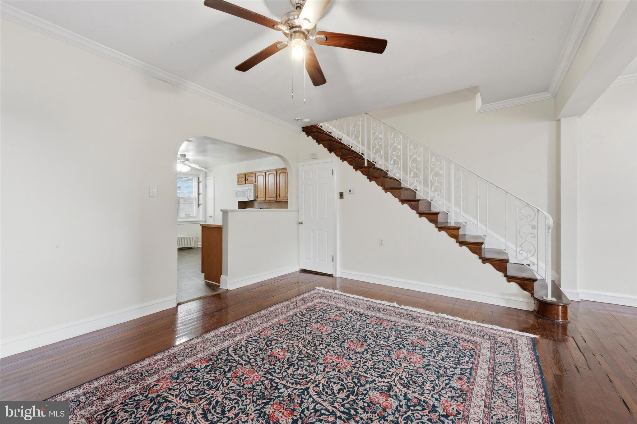 2044 North 63rd Street Philadelphia, PA 19151 - Photo 8 of 26 a view of entryway and hall with wooden floor