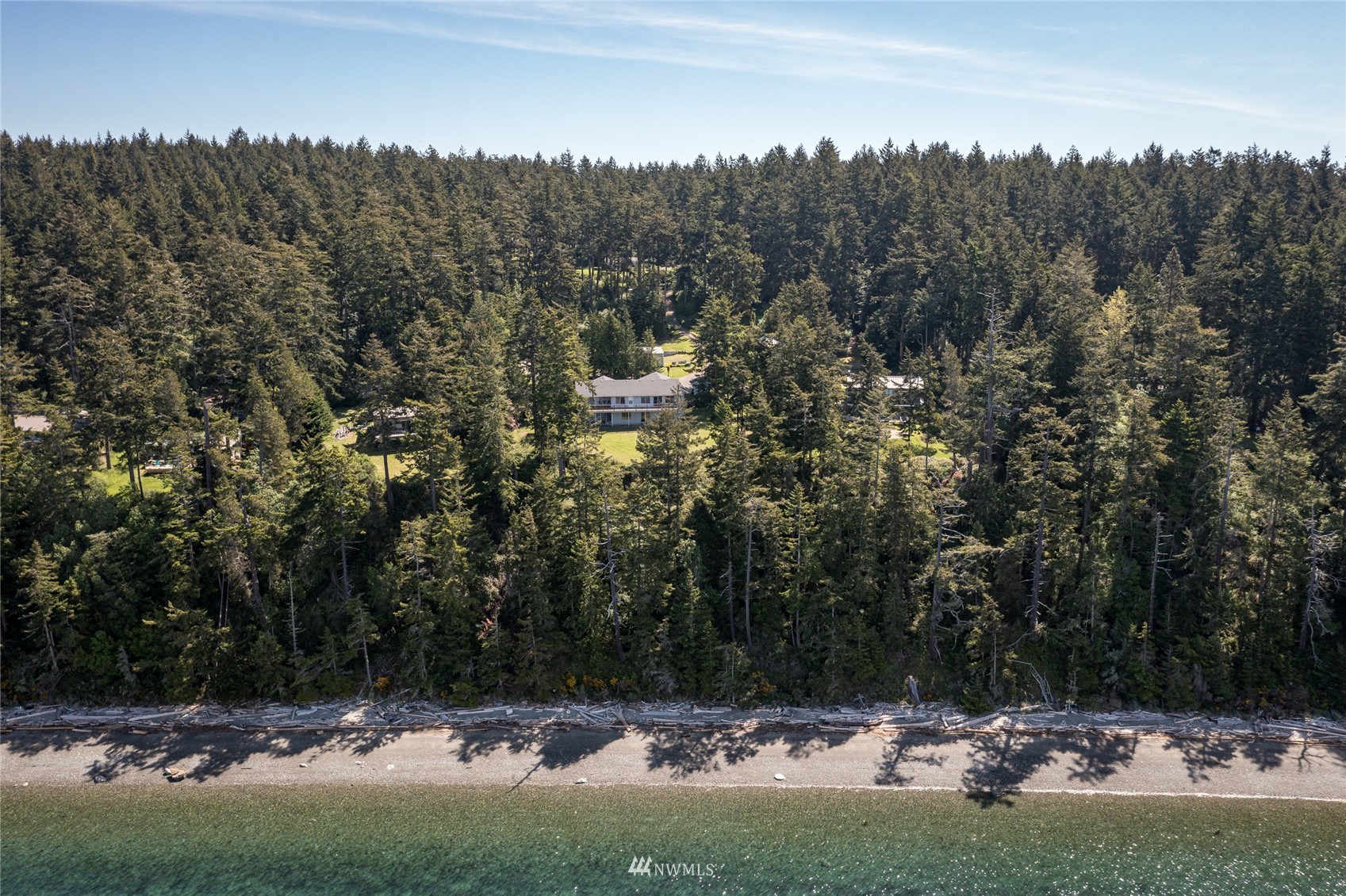 1384 Channel Road Lopez Island, WA 98261 - Photo 34 of 40 a view of swimming pool and trees